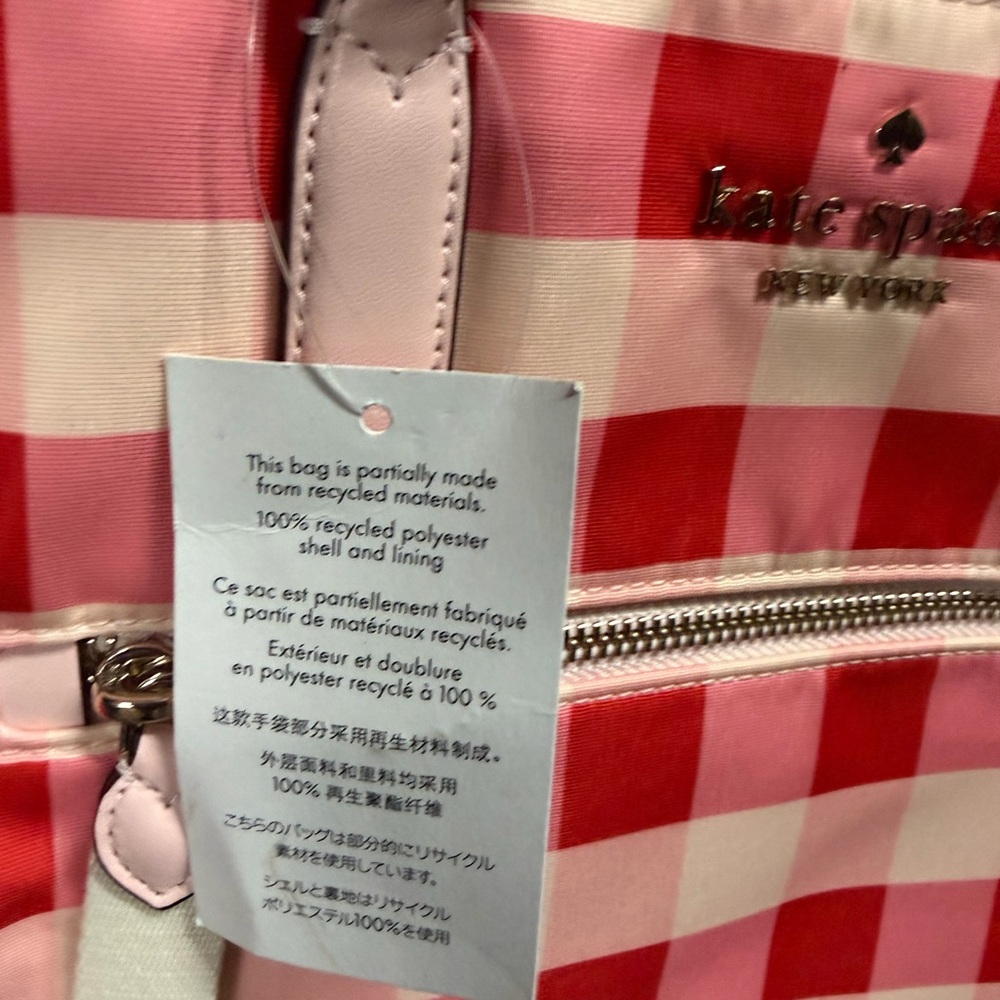 Kate Spade Chelsea Gingham Tote - Medium - Picture 5 of 14